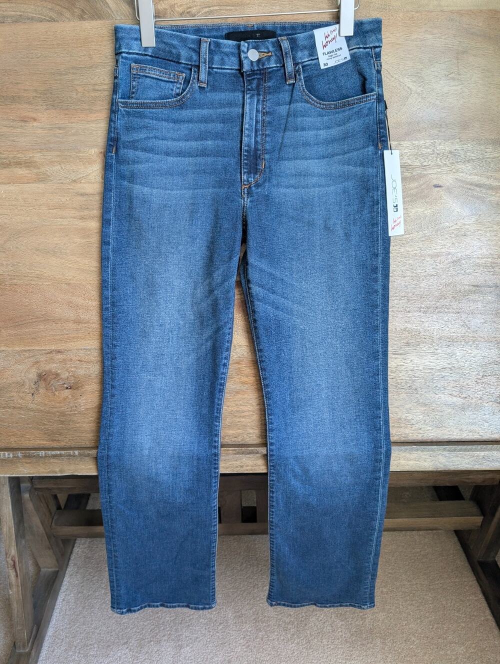 NWT Joe's The Hi Honey Curvy Bootcut Jeans Womens 30 Dark Blue Denim High Rise